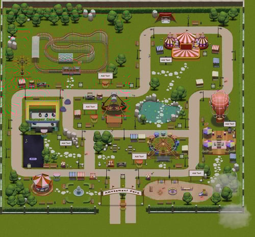 Amusement Park - World Map
