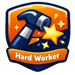 App - Badges - Hard Worker