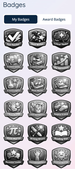 App - Badges - Side Drawer Admin