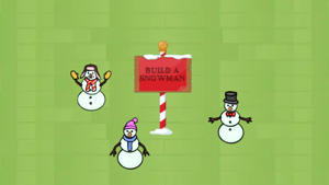 App - Build an Asset - Snowman - In World
