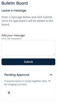 App - Bulletin Board - Drawer 2