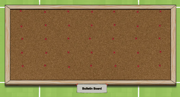 App - Bulletin Board - In World