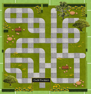 App - Chalk the Block - In World