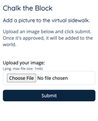 App - Chalk the Block - Side Drawer