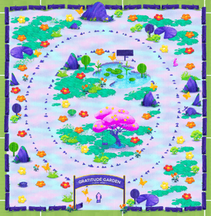 App - Gratitude Garden - In World