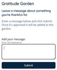 App - Gratitude Garden - Side Drawer