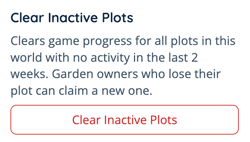 App - Grow Together - Clear Inactive Plots