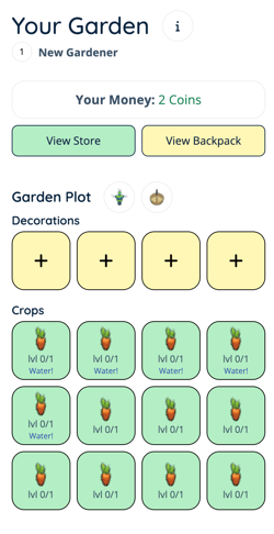 App - Grow Together - Garden Full Water