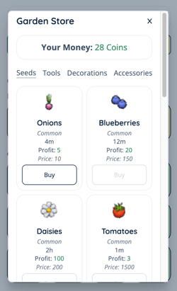 App - Grow Together - Store