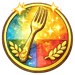 App - Lunch Swap - Badge - Golden Fork