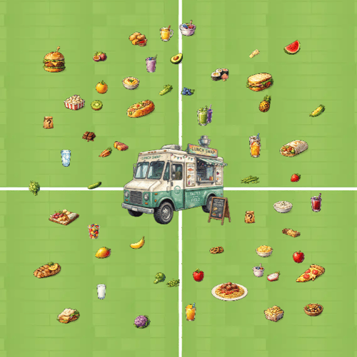 App - Lunch Swap - In World