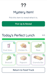 App - Lunch Swap - Mystery Item Hidden