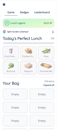 App - Lunch Swap - New Game