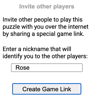 App - Puzzle - Jigsaw Explorer - Create Game Link