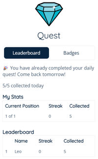 App - Quest - Drawer 2