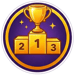 App - Quiz Race - Badge - Top 3 Finisher
