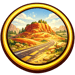 App - Race - Badge - Hills