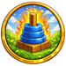 App - Ring Toss - Badge - On Fire