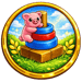 App - Ring Toss - Badge - Piggyback Pro