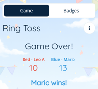 App - Ring Toss - Game Over