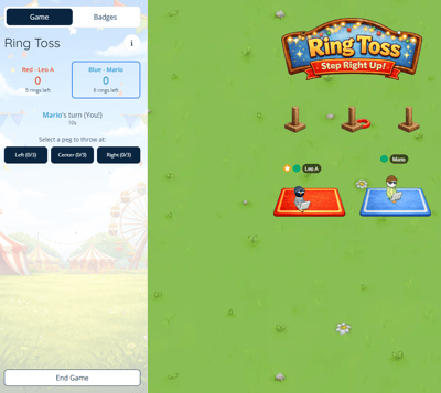 App - Ring Toss - Gameplay
