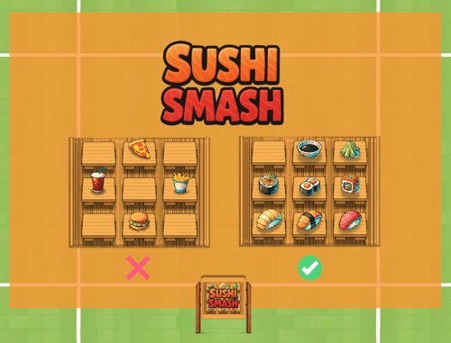 App - Sushi Smash - In World