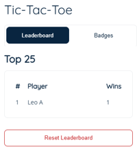App TTT Leaderboard
