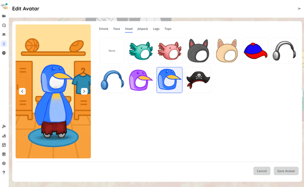 Avatar Accessories - Edit Avatar