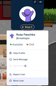 Block User - Video Tile-1