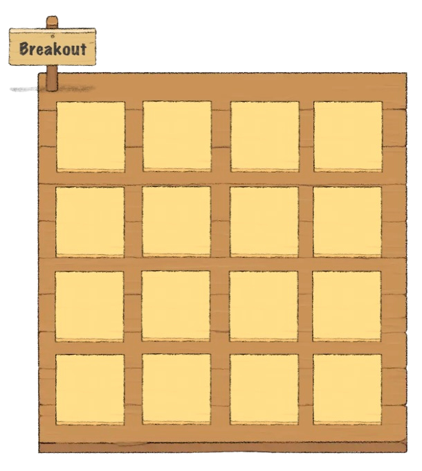 Breakout App - Wood Large - no bg