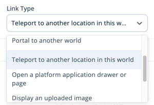 Builder Mode - Add Teleport - Link Type