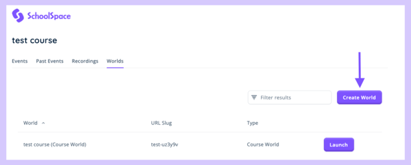 Canvas - Worlds - Create World