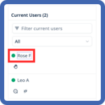 Current Users STUDENT - My Name - Highlight - Frame