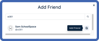 Dashboard - Add Friend by Username 2 - Frame