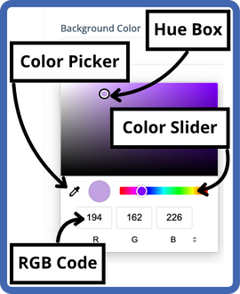 Dashboard - Color Modal Explained - Frame
