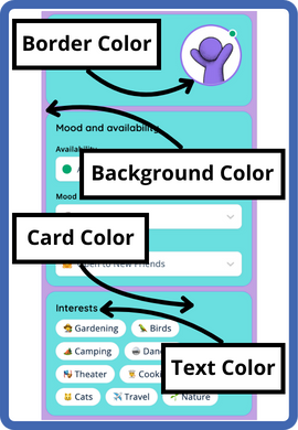 Dashboard - Profile Colors - Frame