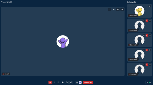 Gallery Mode - Topia - Presenter View