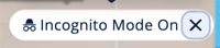 Incognito Mode - Chip - Incognito Mode Exit