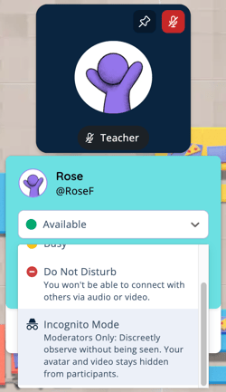 Incognito Mode - Video Tile