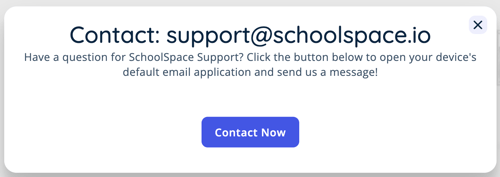Link - Open Email App - Popup Modal