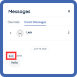 Messages - Direct Msg Other Users Name Message - Highlight - Frame-1