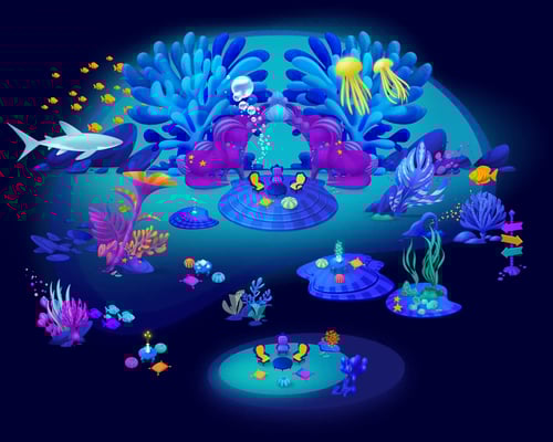Ocean Lounge - World Map