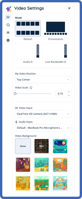 Sidebar - Video Settings Drawer - Frame-2