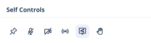 Users Menu - Self Controls - Screenshare