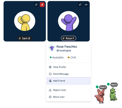 Video Tile - Add Friend
