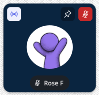 Video Tile - Broadcast Active - Self