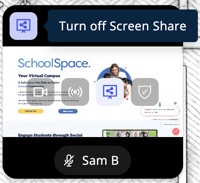 Video Tile - Screenshare - Turn Off