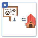 Virtual Pet - Drop Scene