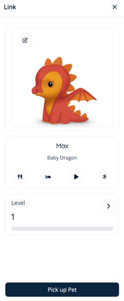 Virtual Pet - Pick Up Pet