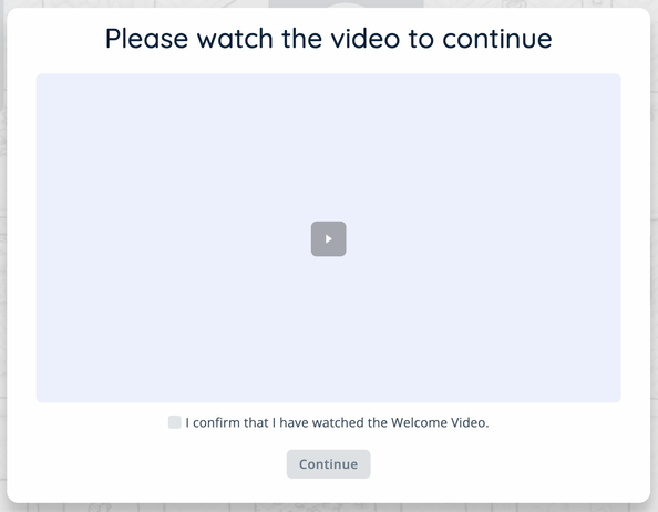 Welcome Video - Example Playback